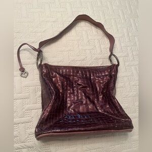 Brighton Purse Cherie Guava Berry (purple) patent leather bag shoulder handbag